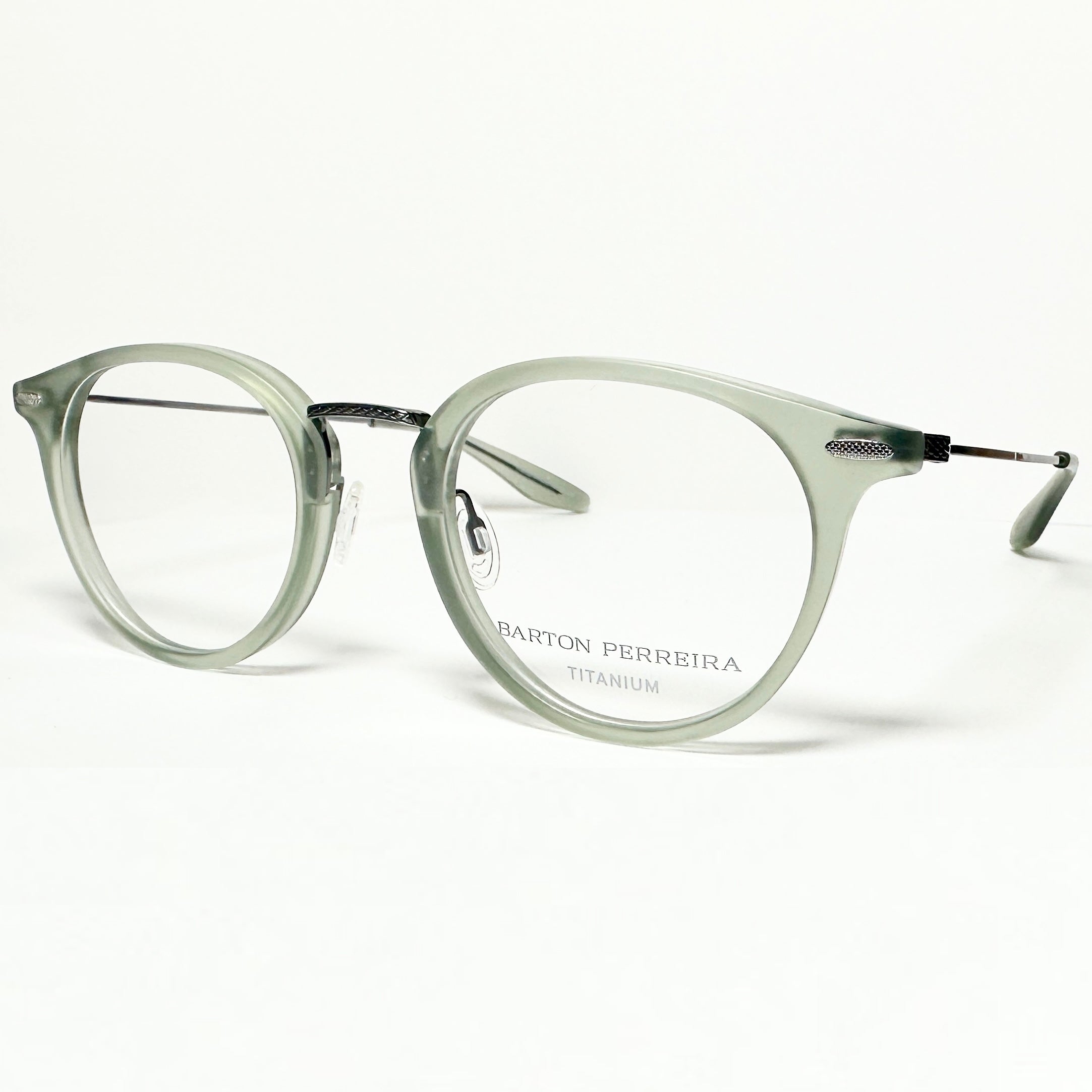 Barton Perreira CAMBRIDGE MAA/PEW Unisex Eyeglasses Frame NEW Authentic