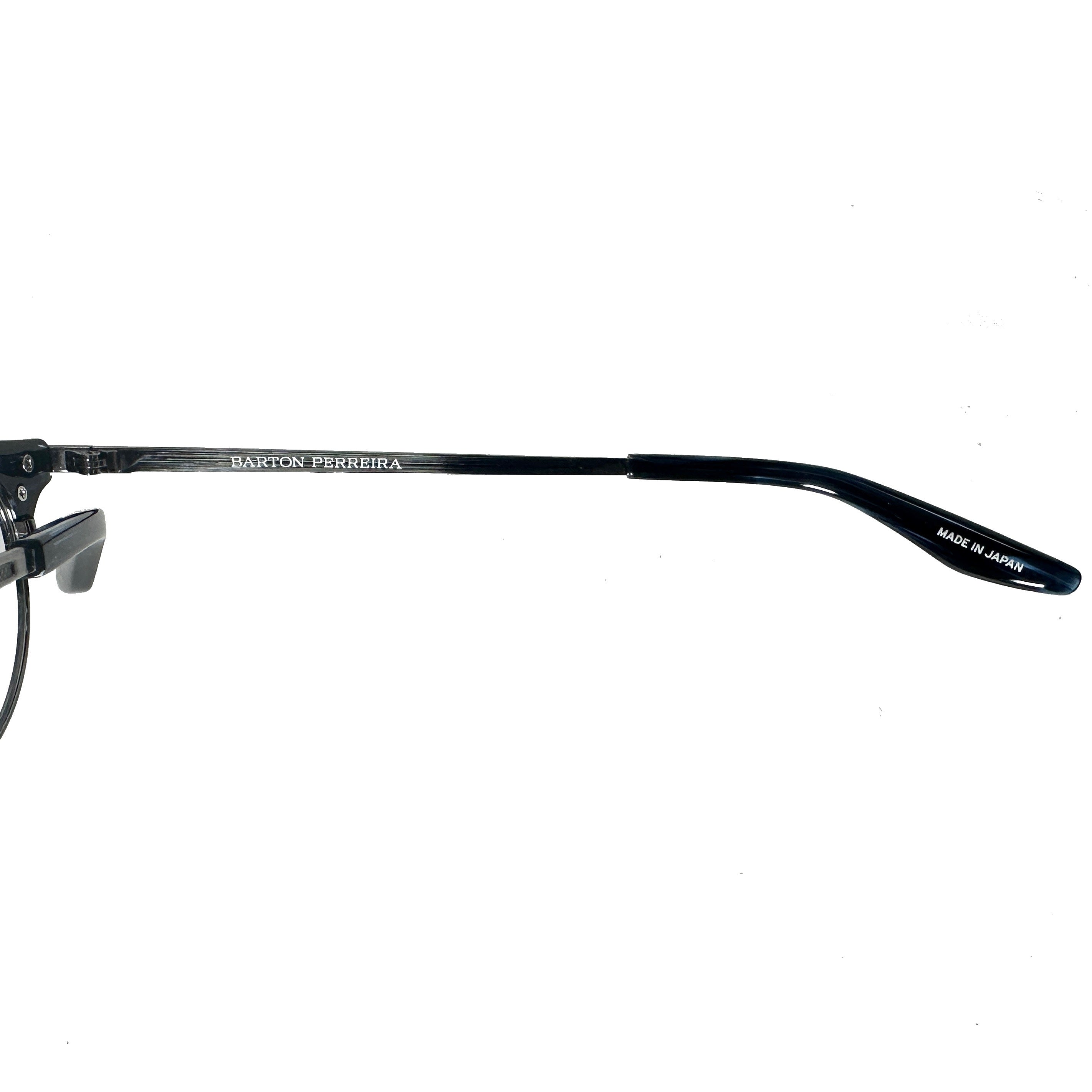 Barton Perreira CLARENDON MDT/PEW Unisex Eyeglasses Frame NEW Authentic