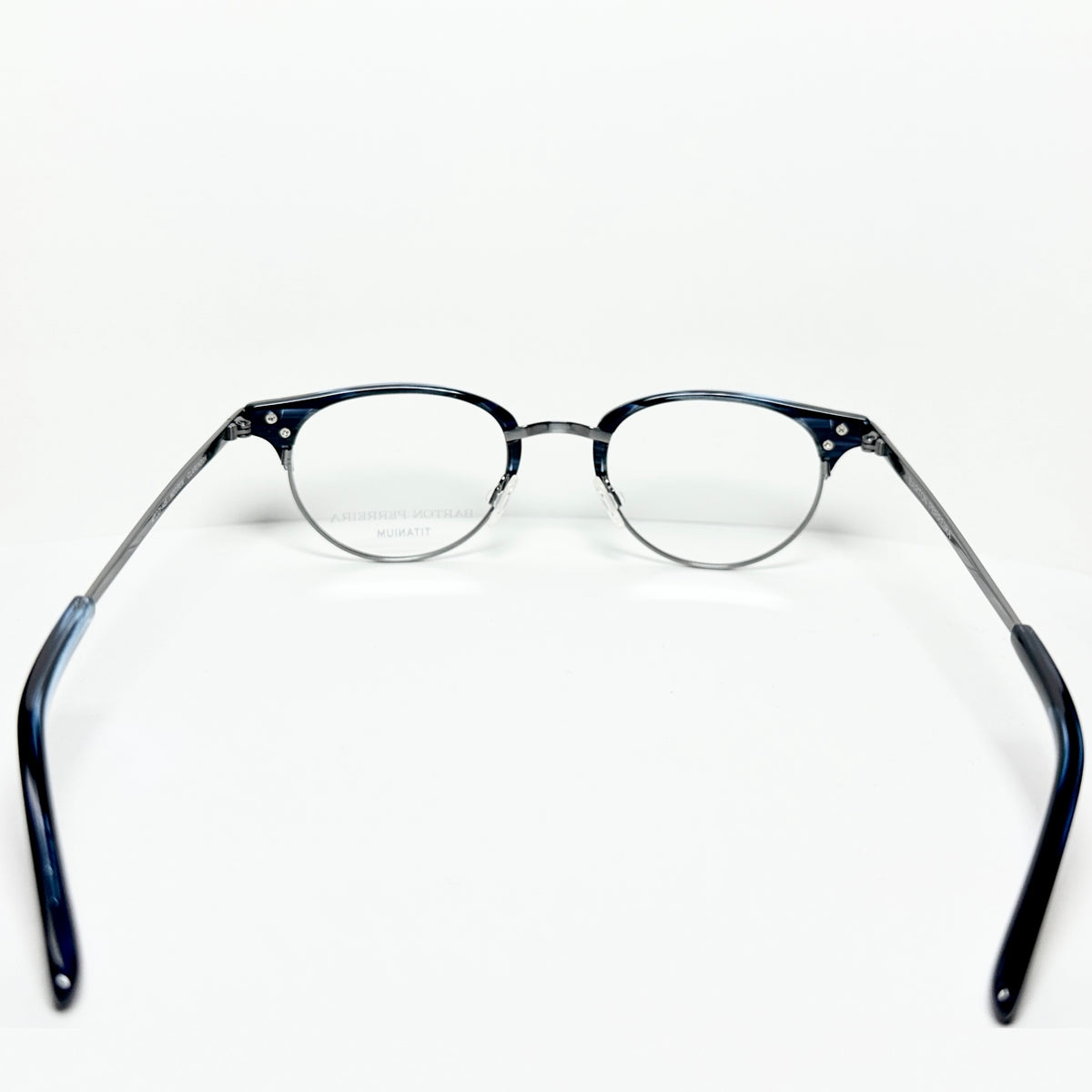 Barton Perreira CLARENDON MDT/PEW Unisex Eyeglasses Frame NEW Authentic