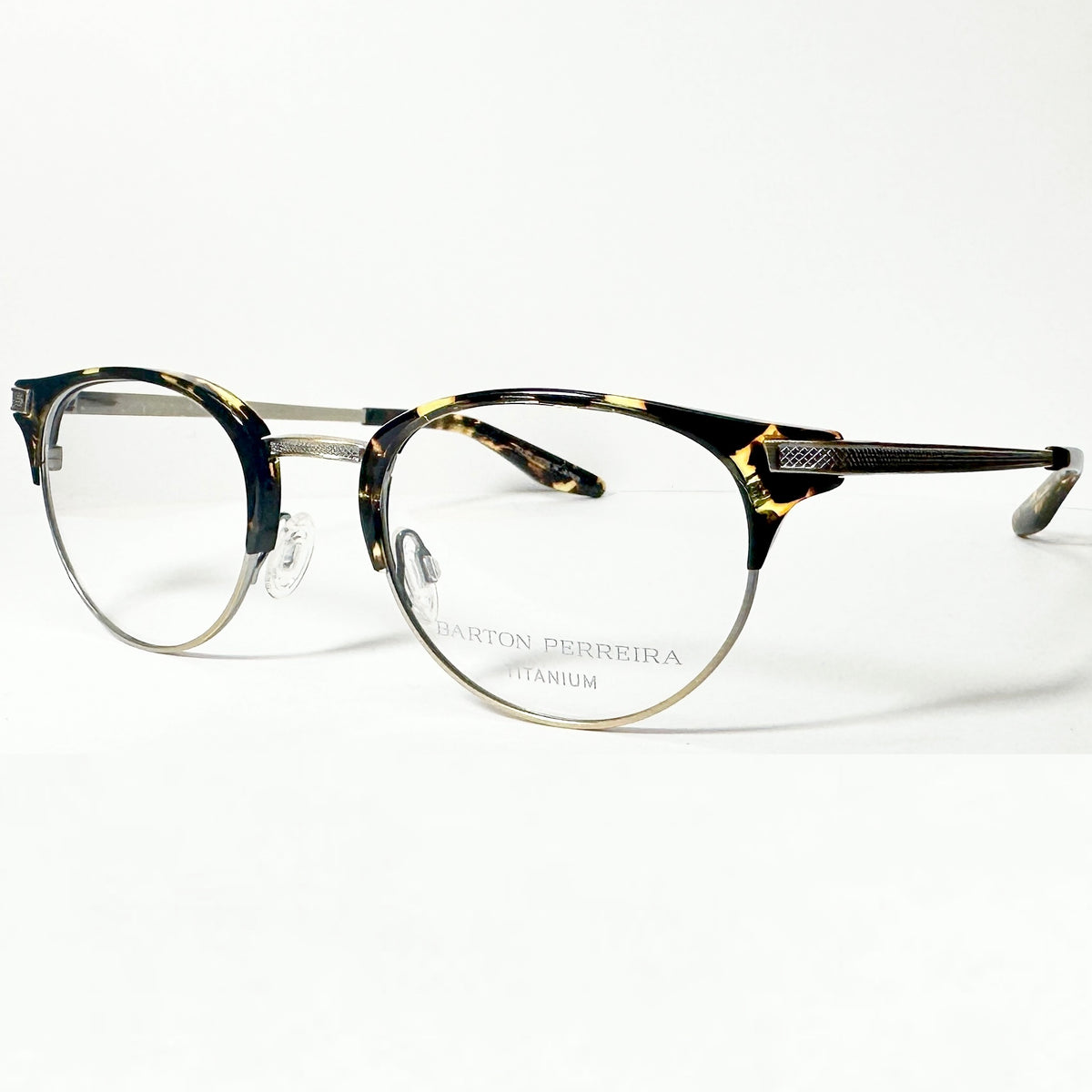 Barton Perreira CLARENDON HEC/ANG Unisex Eyeglasses Frame NEW Authentic