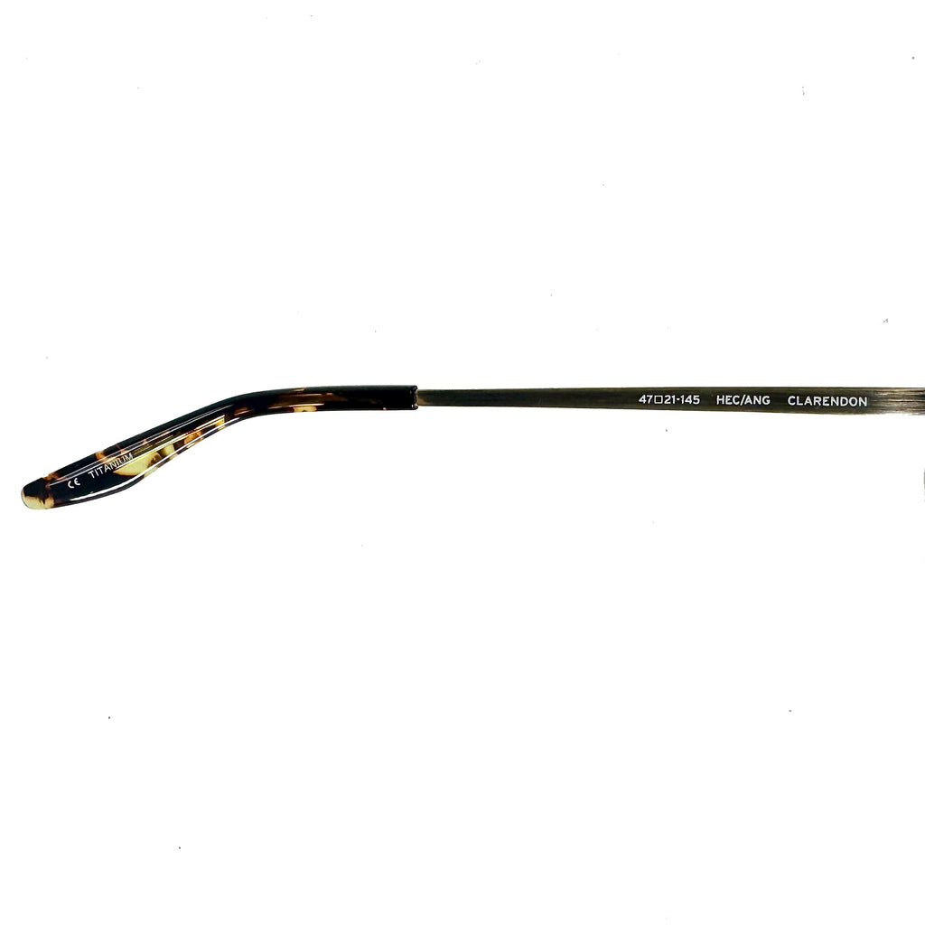 Barton Perreira CLARENDON HEC/ANG Unisex Eyeglasses Frame NEW Authentic