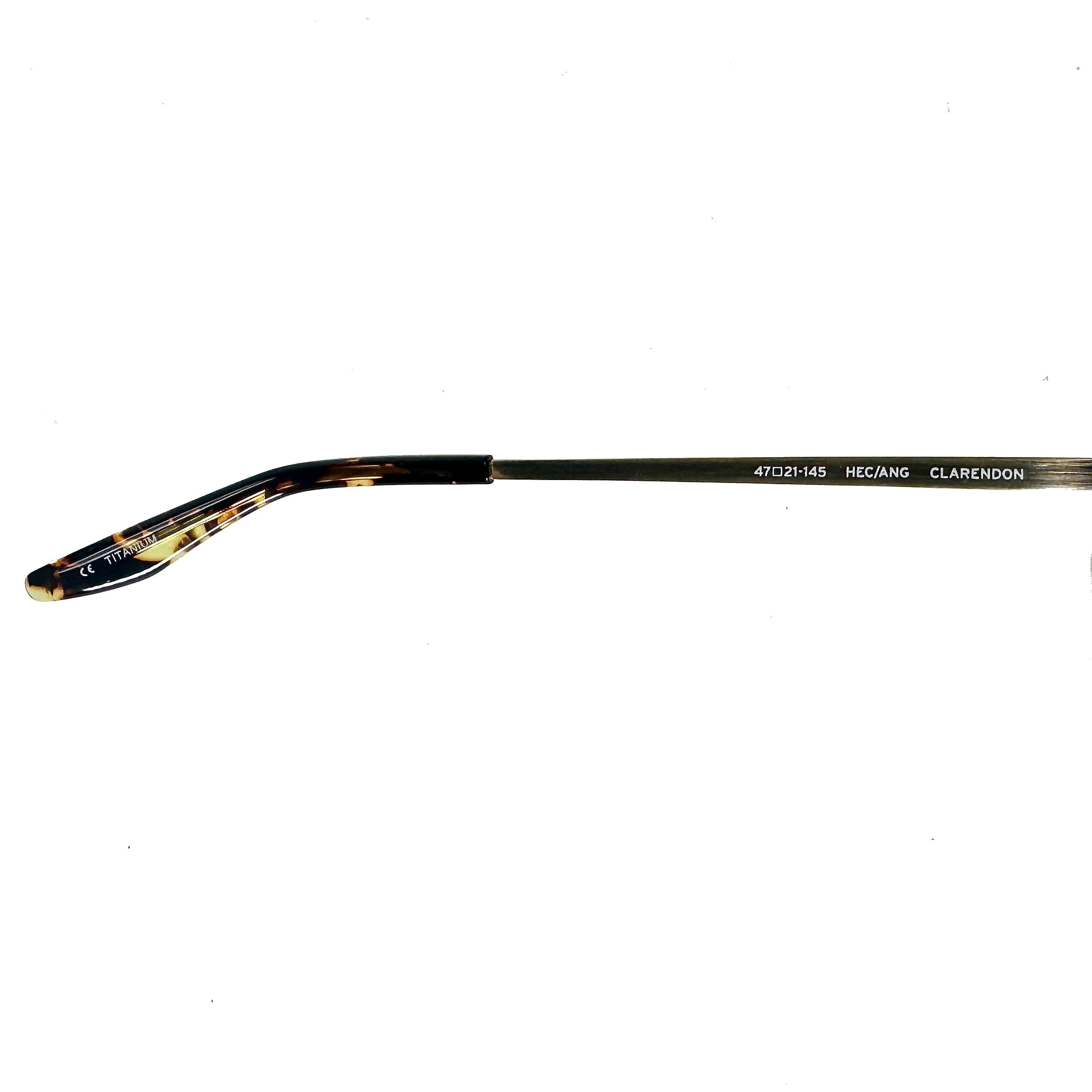 Barton Perreira CLARENDON HEC/ANG Unisex Eyeglasses Frame NEW Authentic