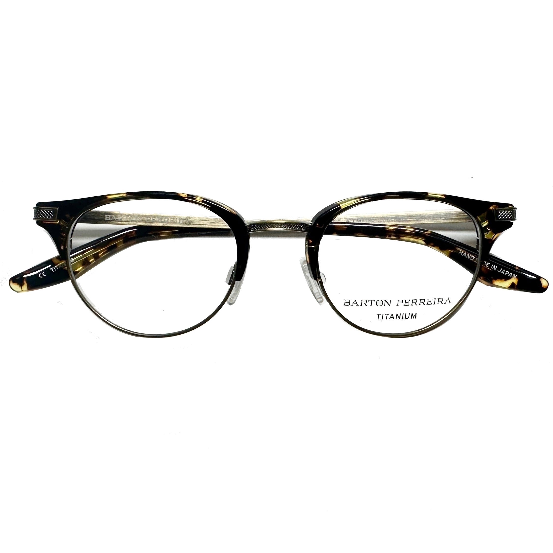 Barton Perreira CLARENDON HEC/ANG Unisex Eyeglasses Frame NEW Authentic