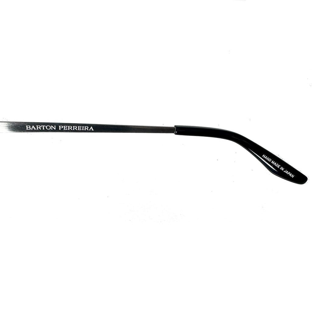 Barton Perreira CLARENDON BLA/PEW Unisex Eyeglasses Frame NEW Authentic