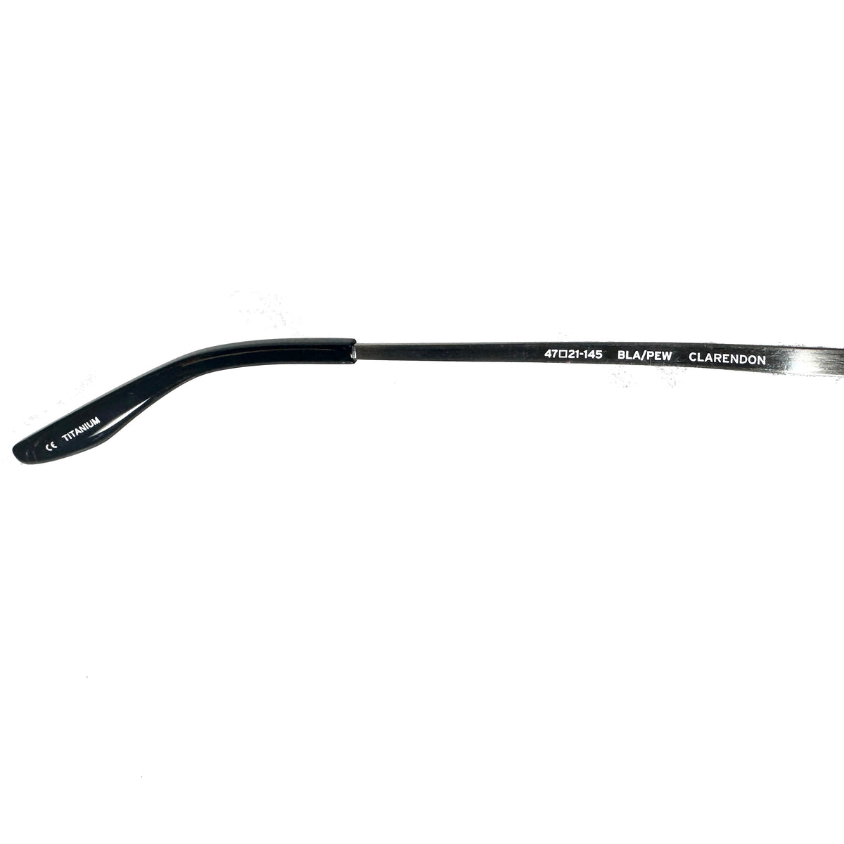 Barton Perreira CLARENDON BLA/PEW Unisex Eyeglasses Frame NEW Authentic