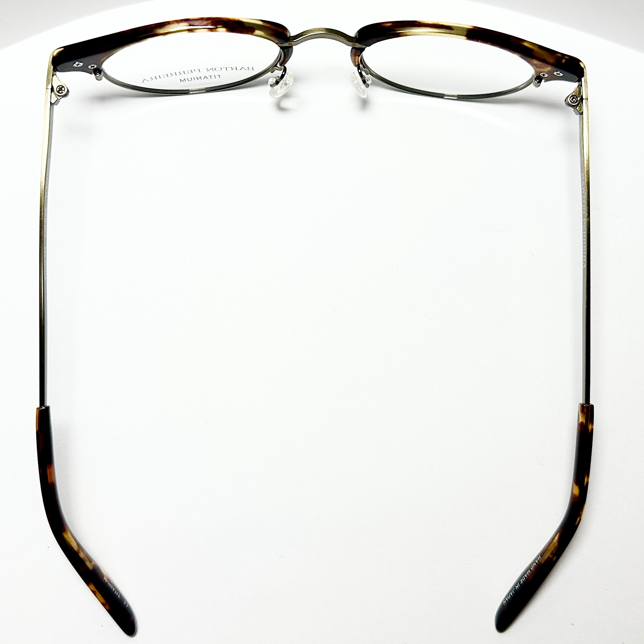 Barton Perreira CLARENDON CHE/ANG Unisex Eyeglasses Frame NEW Authentic