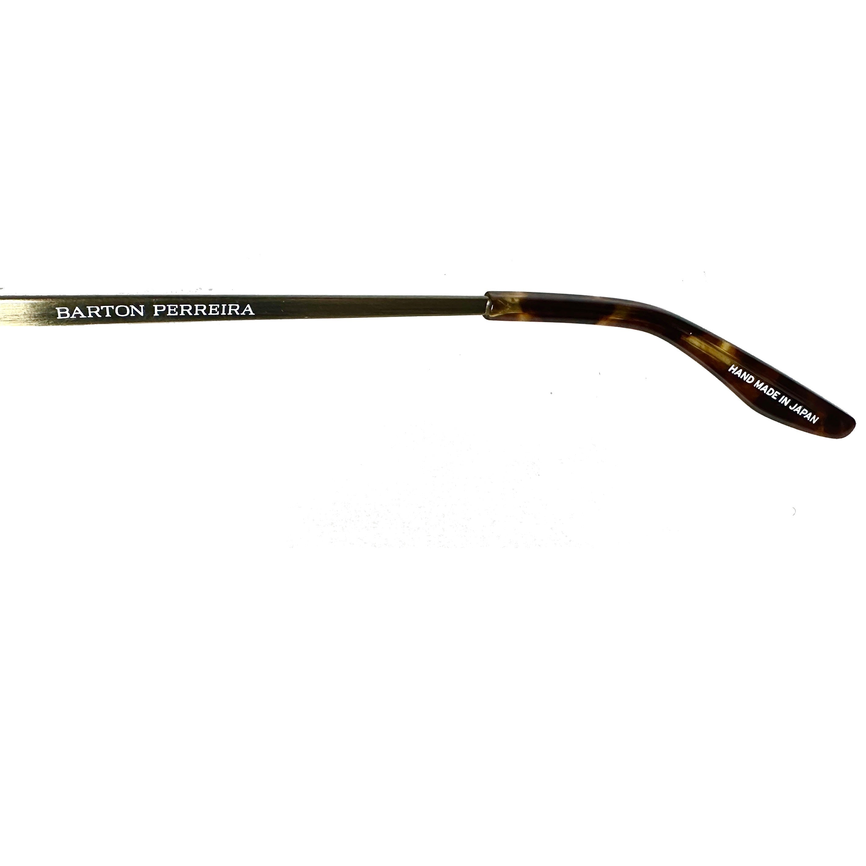 Barton Perreira CLARENDON CHE/ANG Unisex Eyeglasses Frame NEW Authentic
