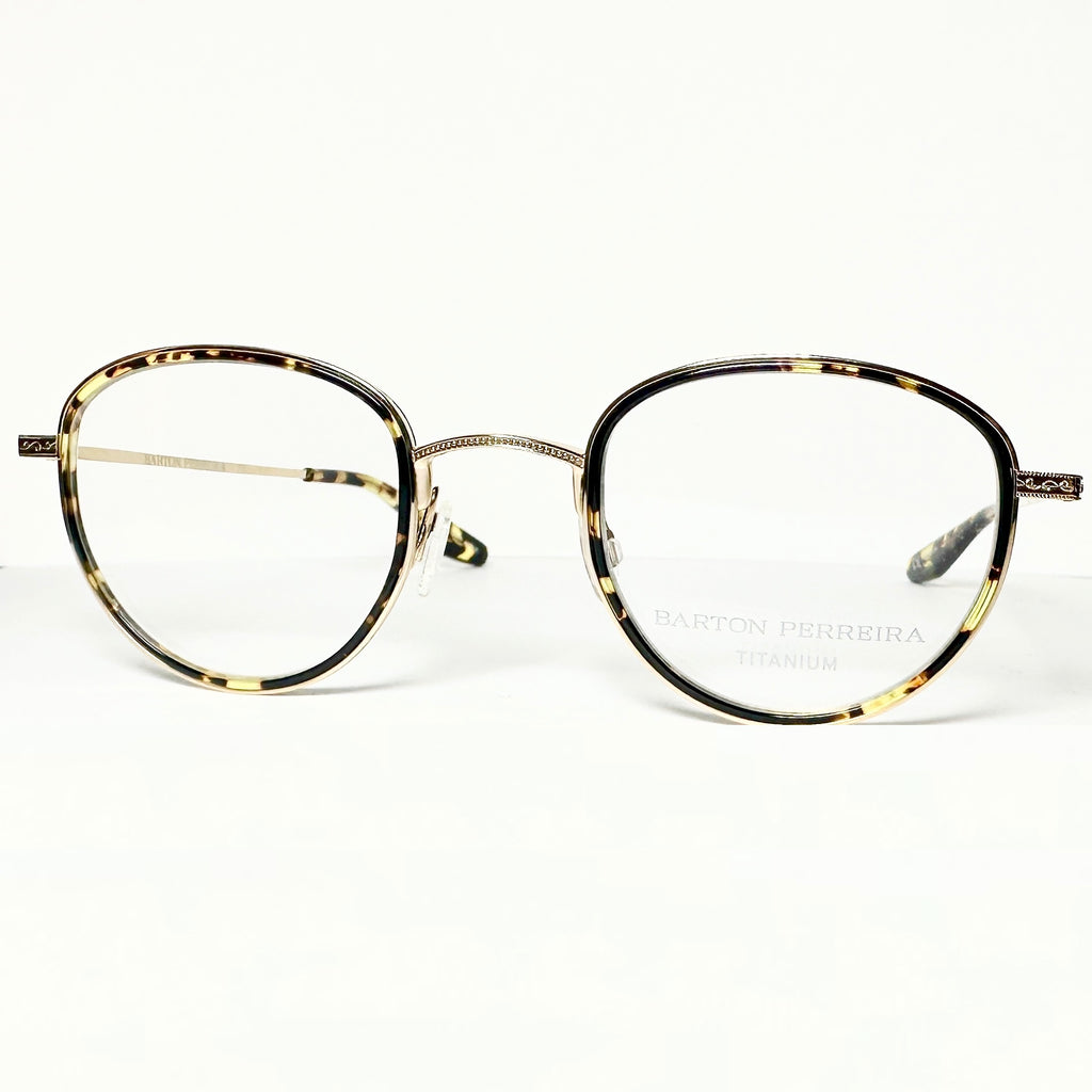 Barton Perreira ESKY HEC/GOL Unisex Eyeglasses Frame NEW Authentic