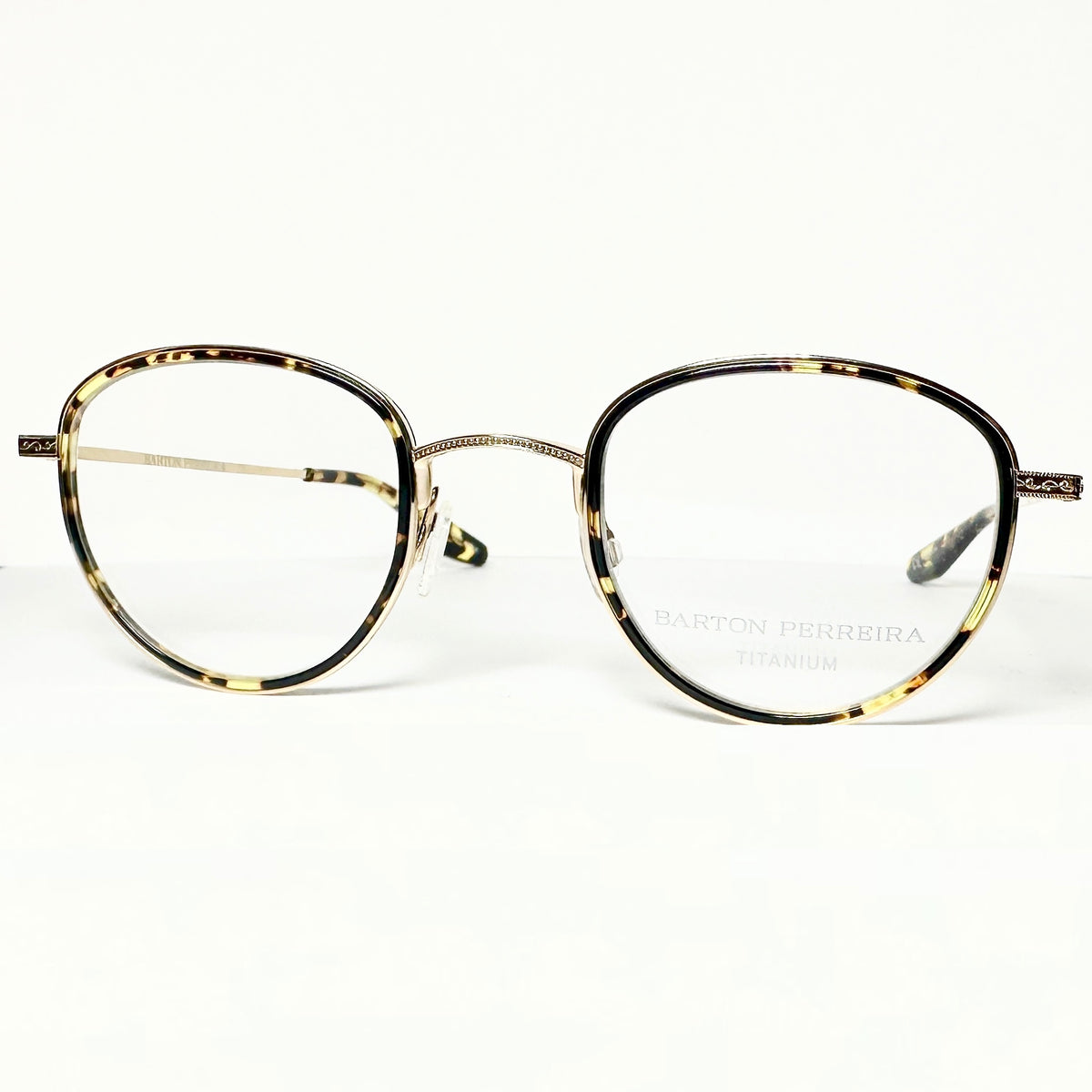 Barton Perreira ESKY HEC/GOL Unisex Eyeglasses Frame NEW Authentic
