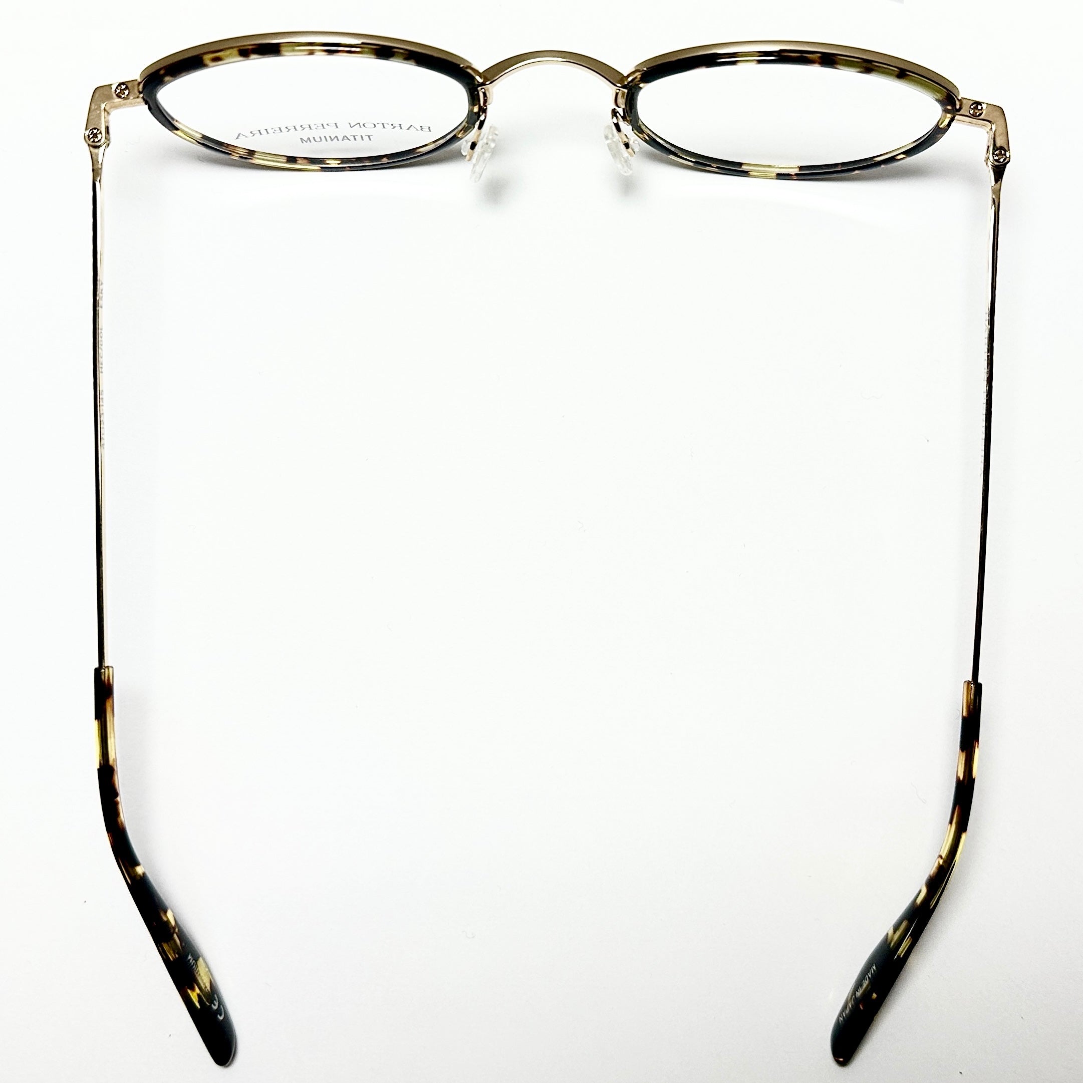 Barton Perreira ESKY HEC/GOL Unisex Eyeglasses Frame NEW Authentic