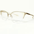 Barton Perreira CIRCE Women's Eyeglasses Frame in Champagne/Gold - Authentic New