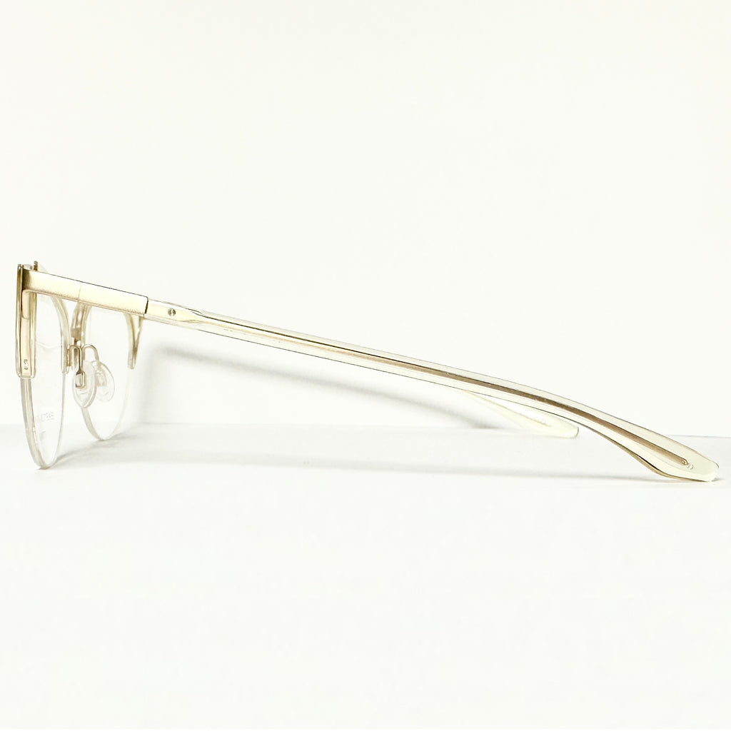 Barton Perreira CIRCE Women's Eyeglasses Frame in Champagne/Gold - Authentic New