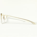 Barton Perreira CIRCE Women's Eyeglasses Frame in Champagne/Gold - Authentic New