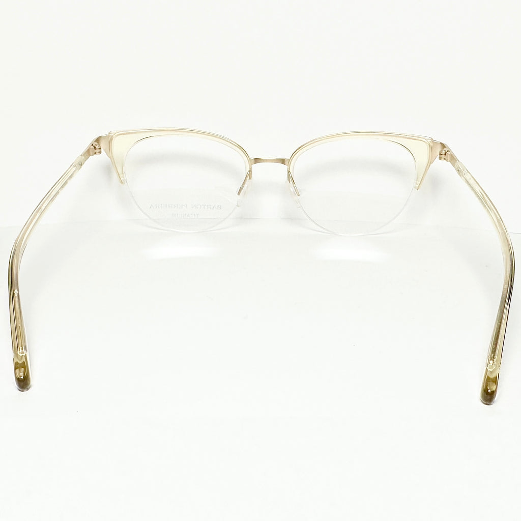 Barton Perreira CIRCE Women's Eyeglasses Frame in Champagne/Gold - Authentic New