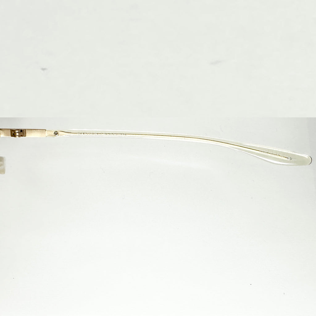 Barton Perreira CIRCE Women's Eyeglasses Frame in Champagne/Gold - Authentic New