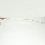 Barton Perreira CIRCE Women's Eyeglasses Frame in Champagne/Gold - Authentic New