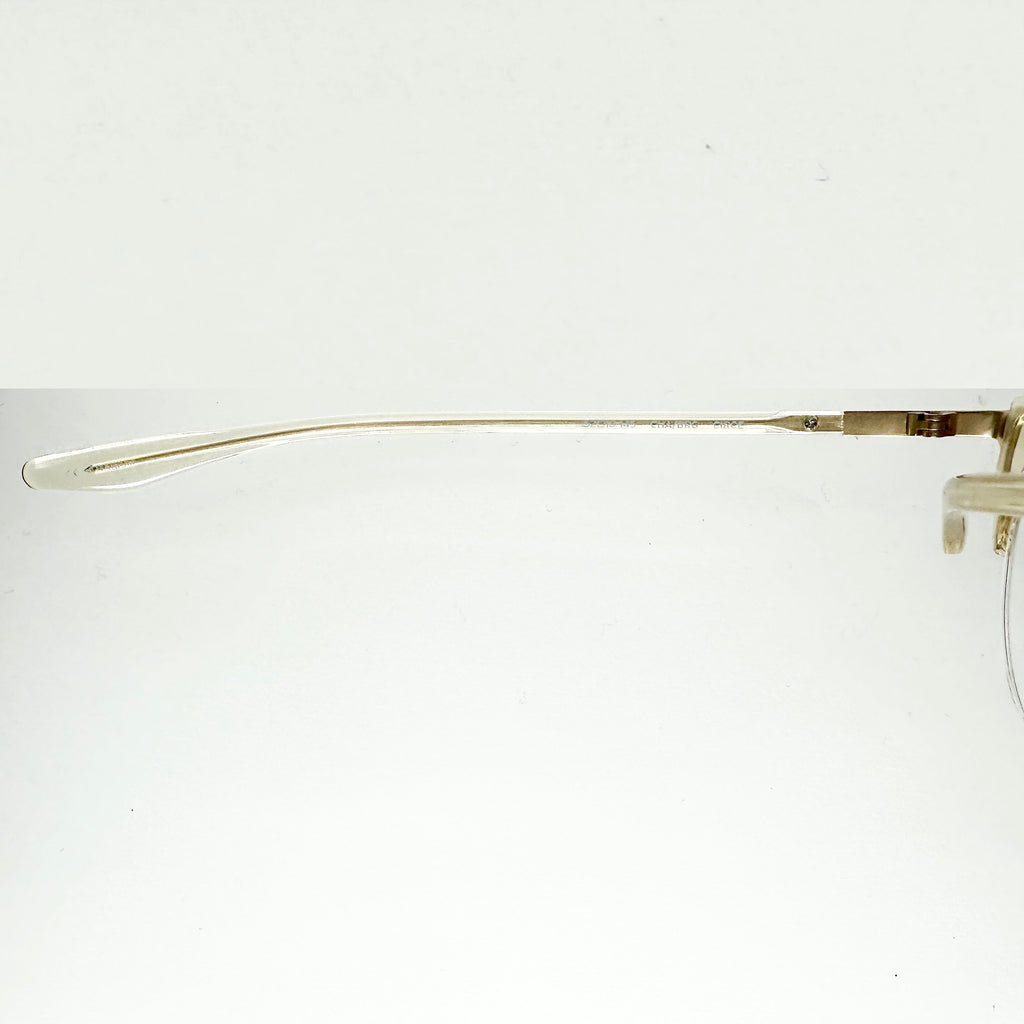 Barton Perreira CIRCE Women's Eyeglasses Frame in Champagne/Gold - Authentic New