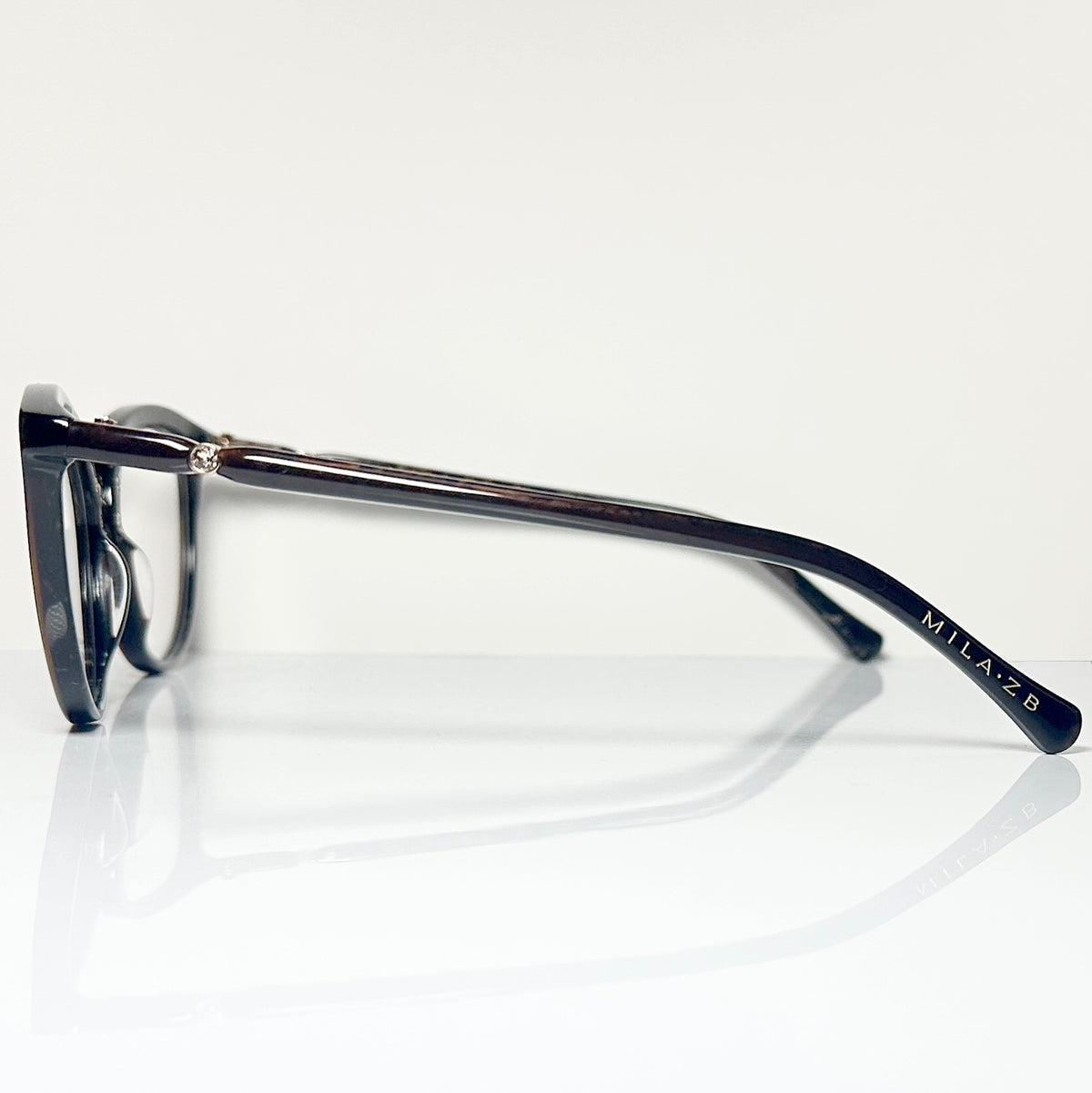Mila ZB MZ162V02 Women's Eyeglasses Frames in Brown - Authentic New