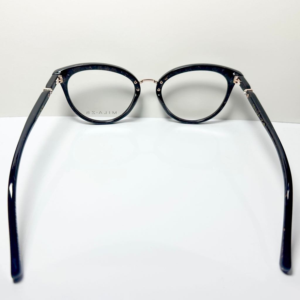 Mila ZB MZ162V02 Women's Eyeglasses Frames in Brown - Authentic New