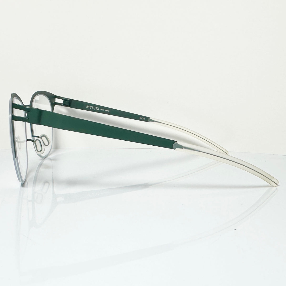 Mykita NO.1 PATTI Col 178 Unisex Eyeglasses Frame in Moss Green - Authentic New
