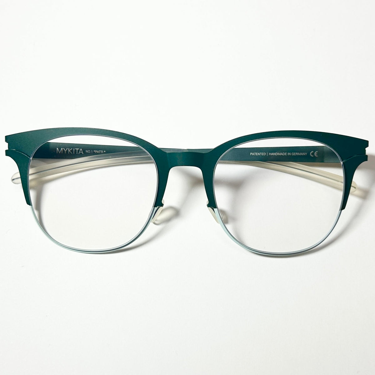 Mykita NO.1 PATTI Col 178 Unisex Eyeglasses Frame in Moss Green - Authentic New