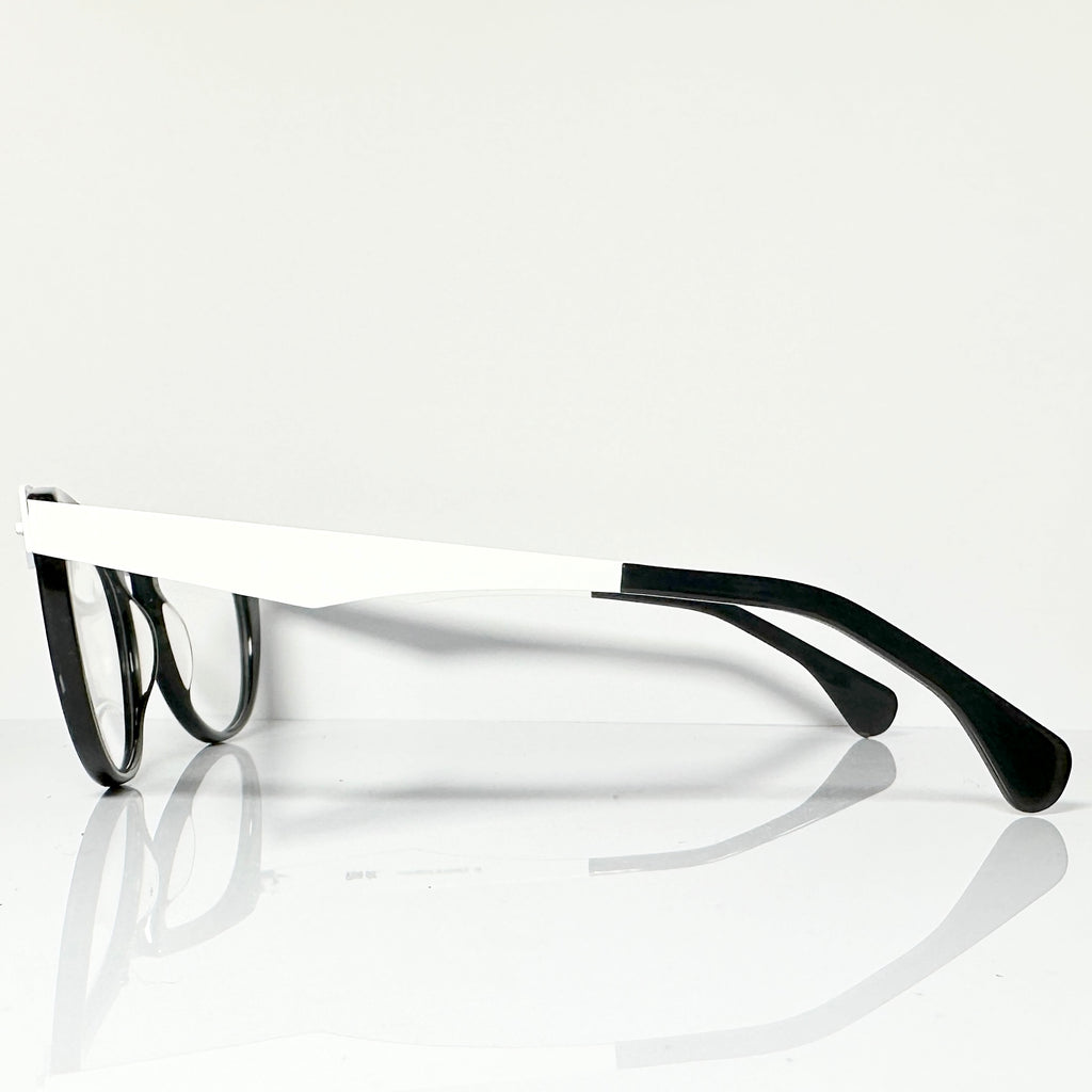 VUE DC CM08 W100 Unisex Eyeglasses Frame in White - Authentic New