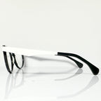 VUE DC CM08 W100 Unisex Eyeglasses Frame in White - Authentic New