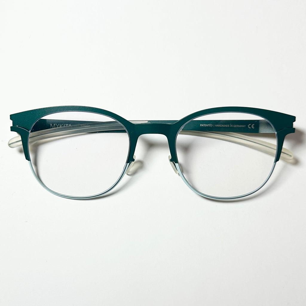 Mykita NO.1 DINAH Col 178 Unisex Eyeglasses Frame in Moss Green - Authentic New