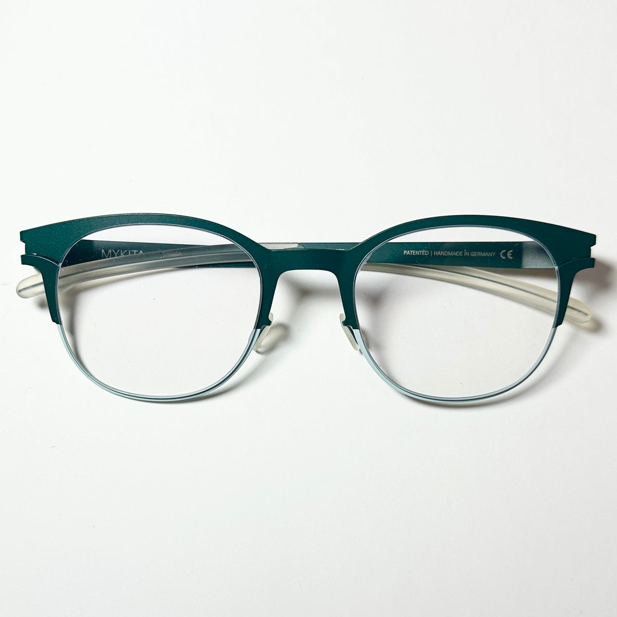 Mykita NO.1 DINAH Col 178 Unisex Eyeglasses Frame in Moss Green - Authentic New