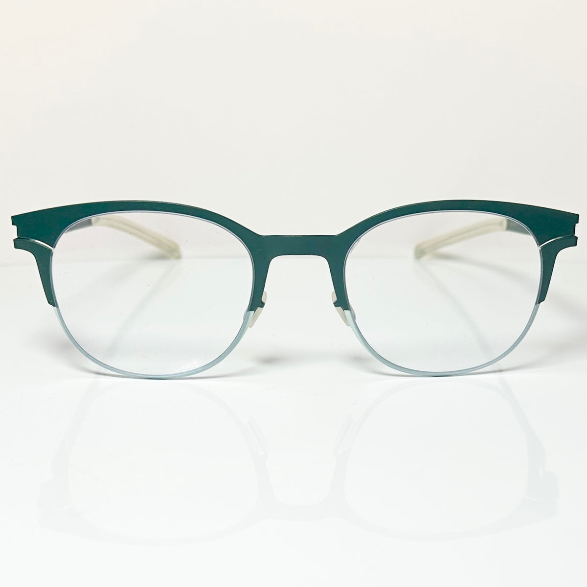 Mykita NO.1 DINAH Col 178 Unisex Eyeglasses Frame in Moss Green - Authentic New