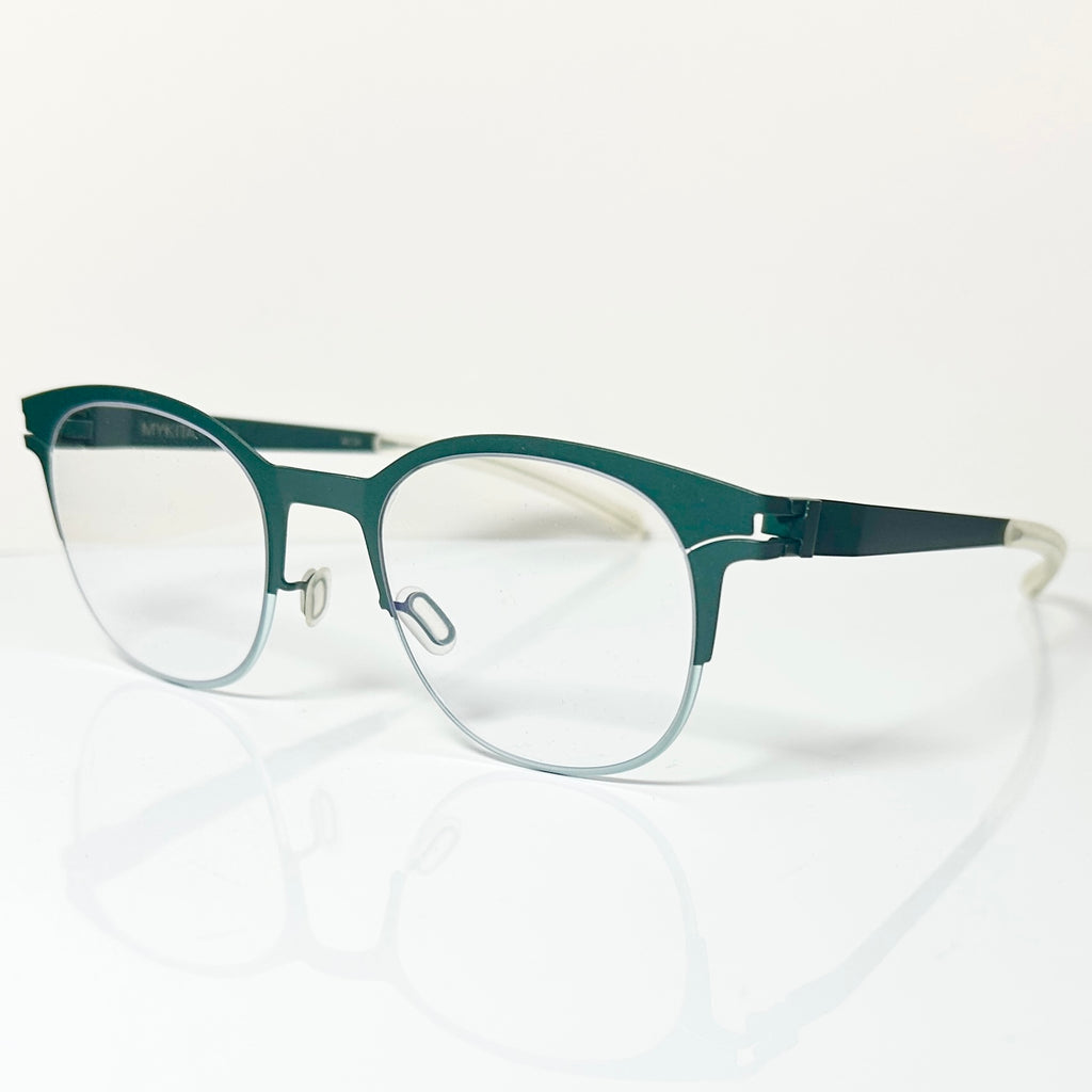 Mykita NO.1 DINAH Col 178 Unisex Eyeglasses Frame in Moss Green - Authentic New