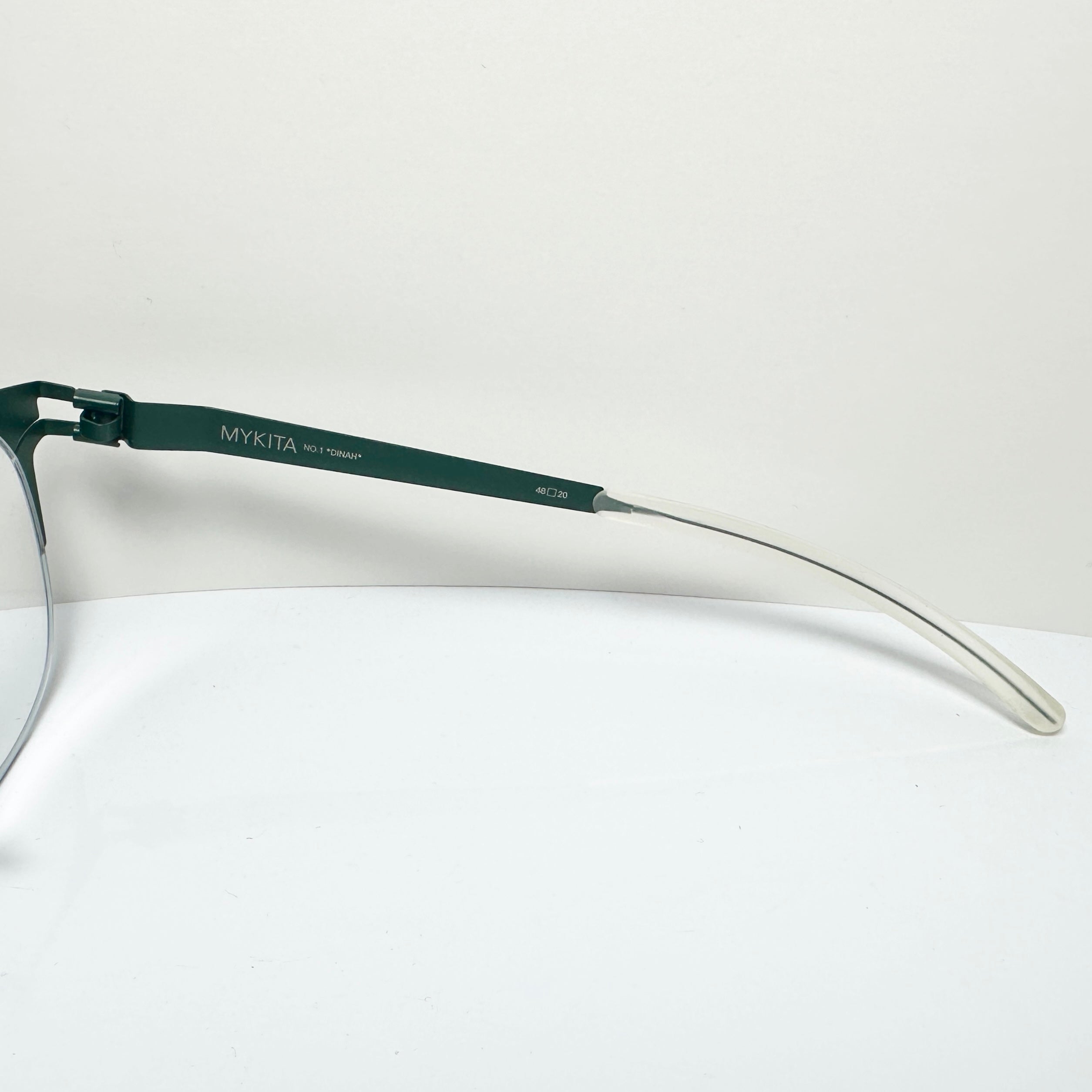 Mykita NO.1 DINAH Col 178 Unisex Eyeglasses Frame in Moss Green - Authentic New