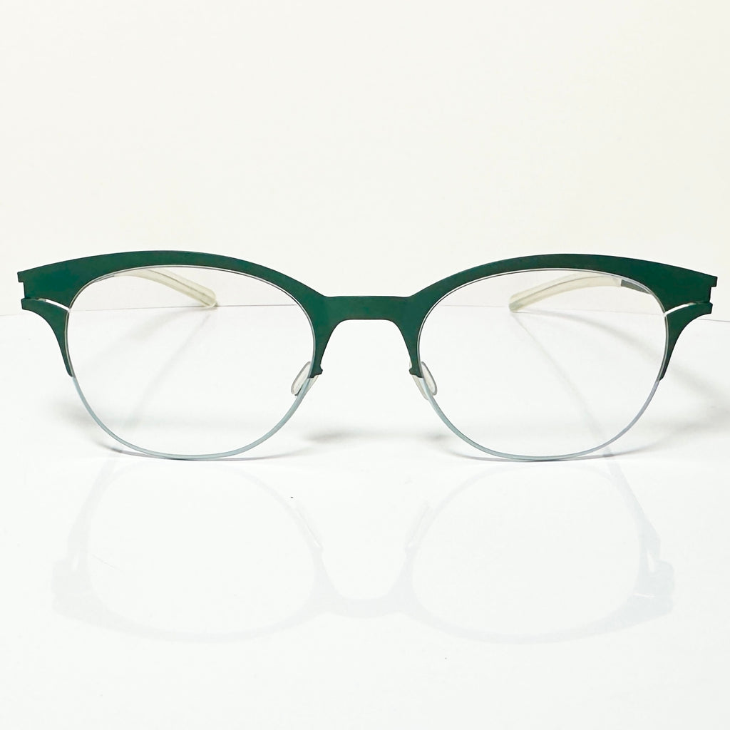 Mykita NO.1 GLADYS Col 178 Unisex Eyeglasses Frame in Moss Green - Authentic New