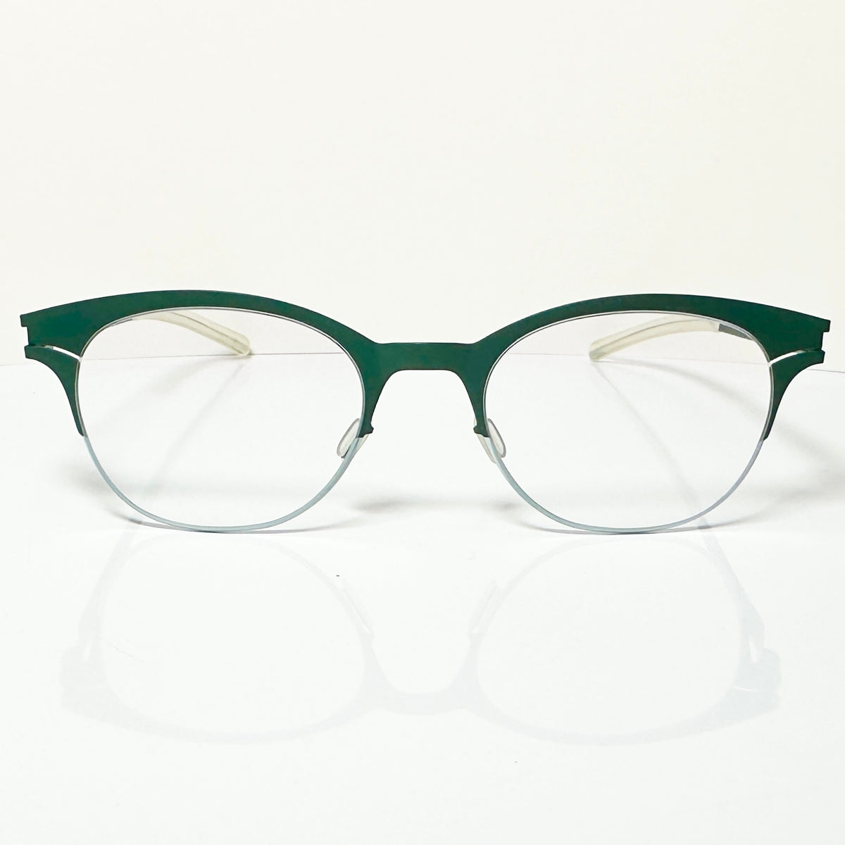 Mykita NO.1 GLADYS Col 178 Unisex Eyeglasses Frame in Moss Green - Authentic New