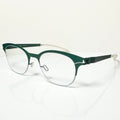 Mykita NO.1 GLADYS Col 178 Unisex Eyeglasses Frame in Moss Green - Authentic New