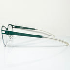 Mykita NO.1 GLADYS Col 178 Unisex Eyeglasses Frame in Moss Green - Authentic New