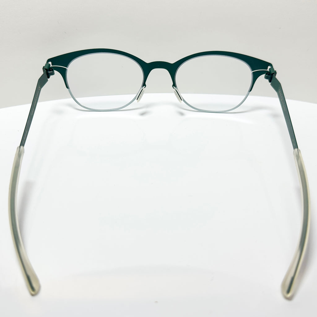 Mykita NO.1 GLADYS Col 178 Unisex Eyeglasses Frame in Moss Green - Authentic New