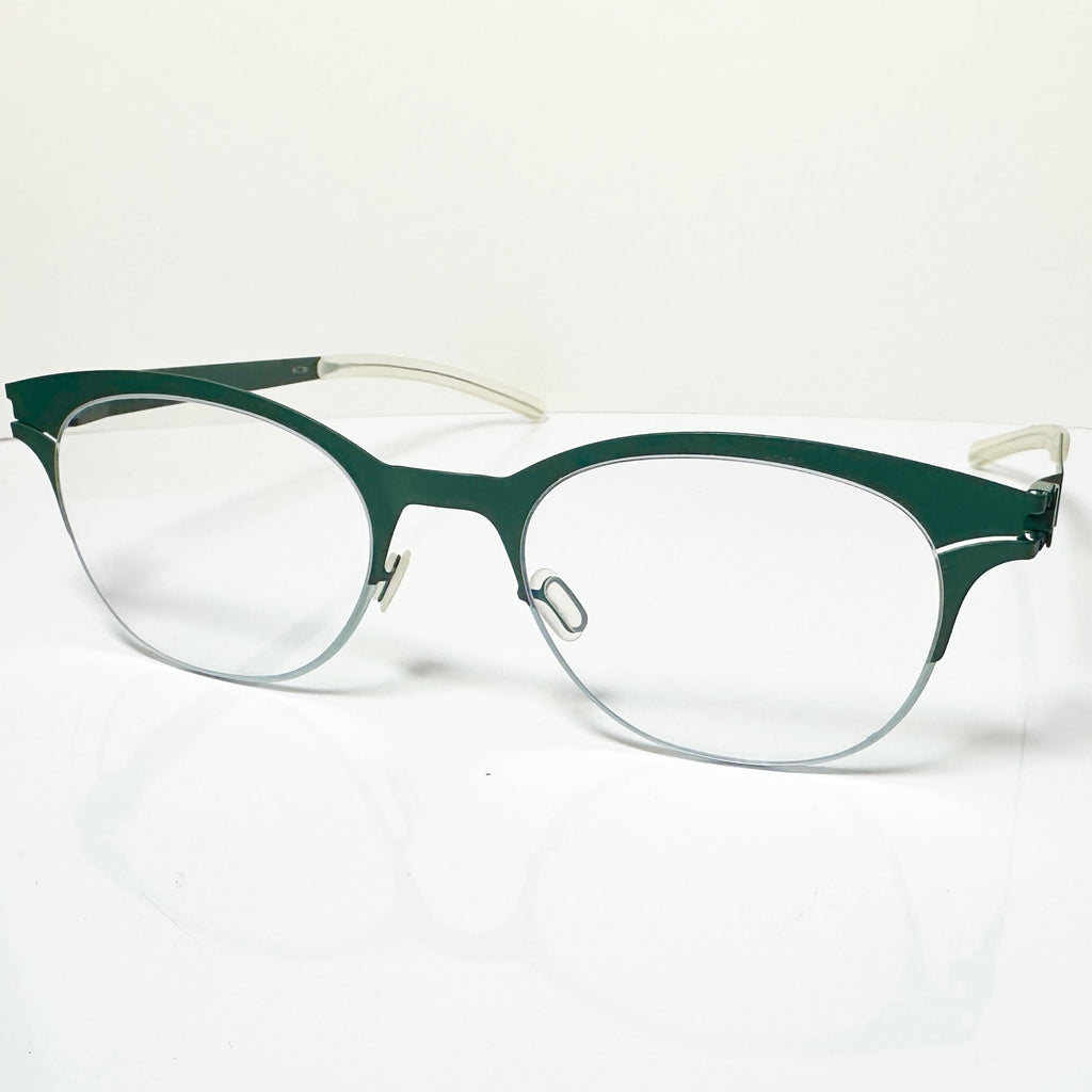 Mykita NO.1 GLADYS Col 178 Unisex Eyeglasses Frame in Moss Green - Authentic New