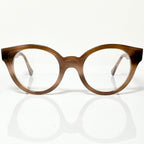VUE DC GIN Women's Eyeglasses Frame in Milky Tortoise - Authentic New