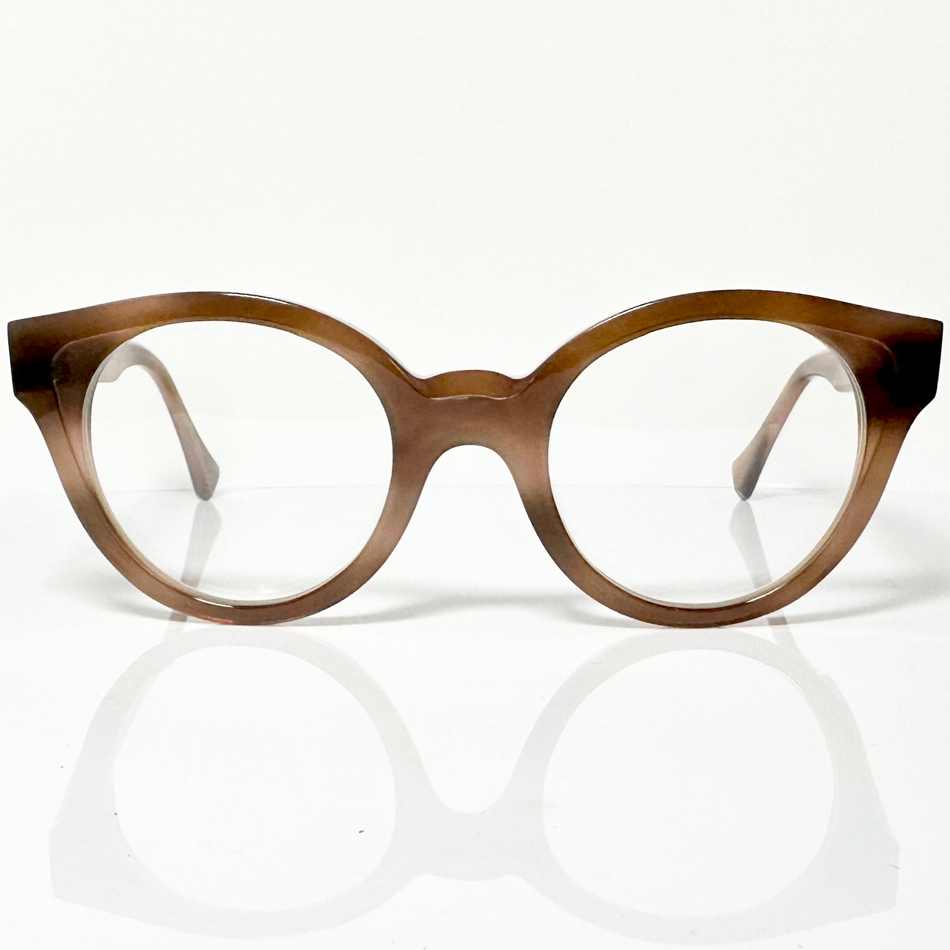 VUE DC GIN Women's Eyeglasses Frame in Milky Tortoise - Authentic New