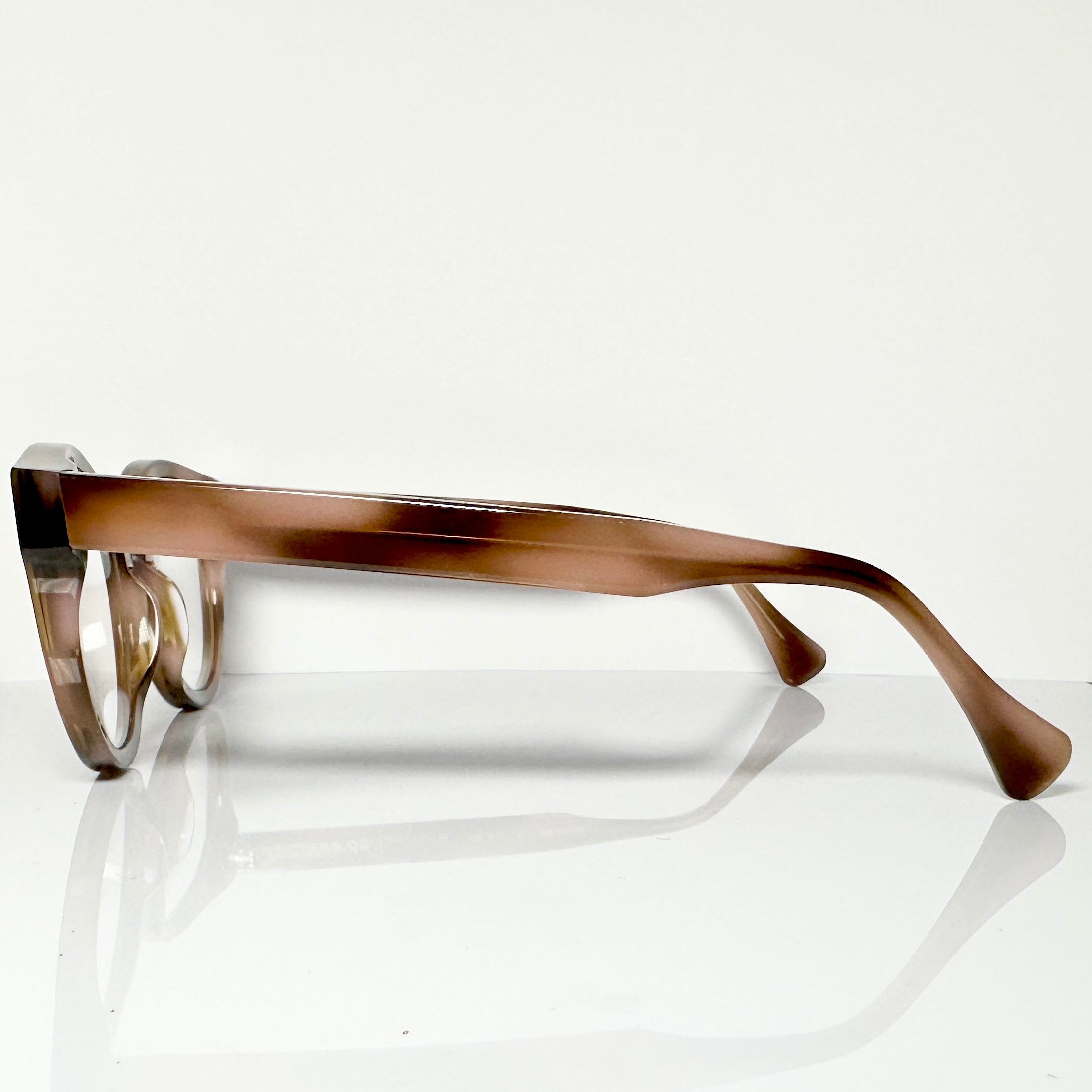VUE DC GIN Women's Eyeglasses Frame in Milky Tortoise - Authentic New