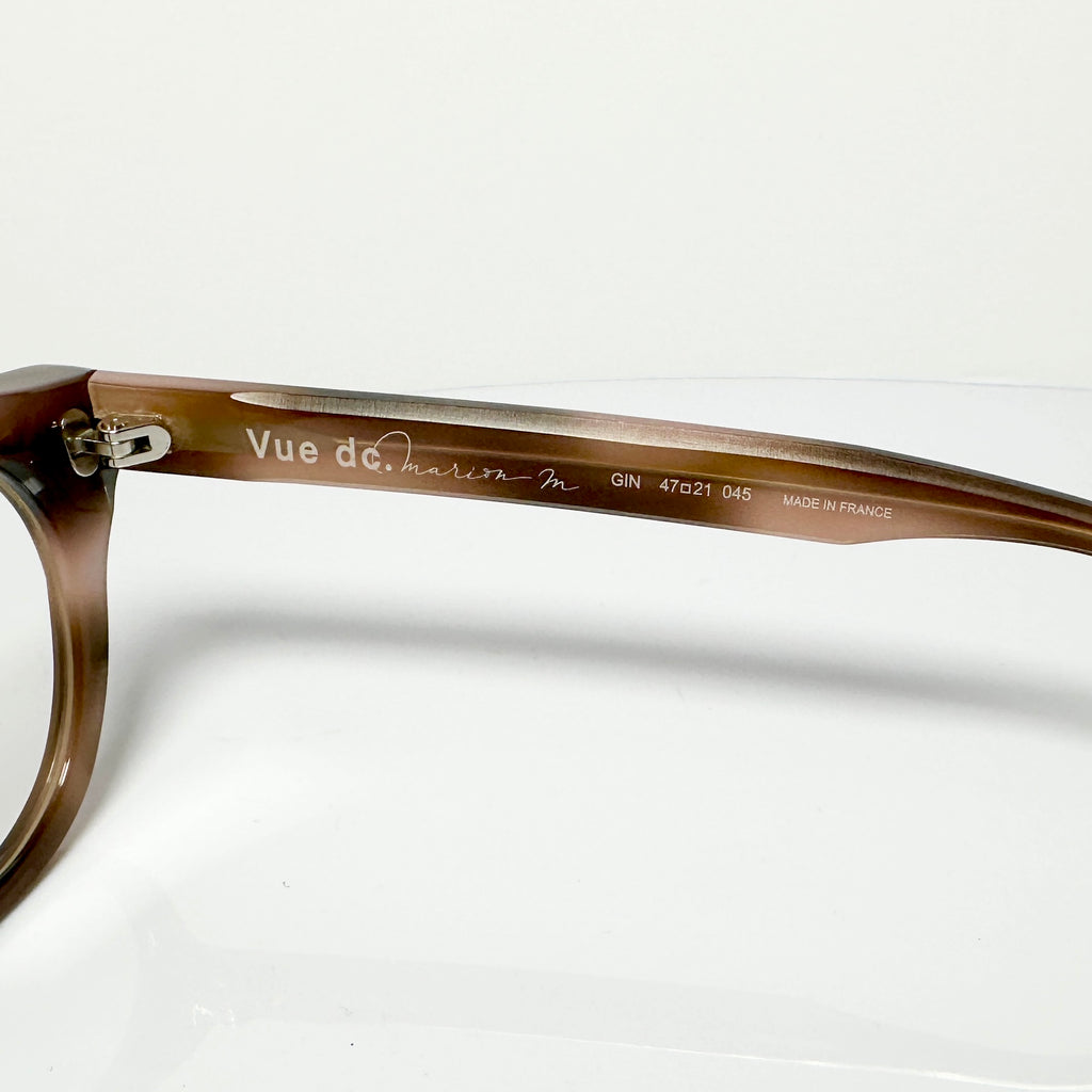 VUE DC GIN Women's Eyeglasses Frame in Milky Tortoise - Authentic New