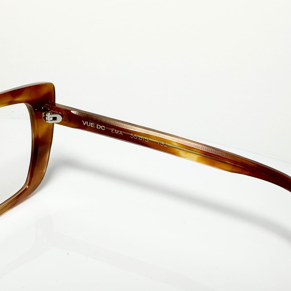 VUE DC EMA 152 Women's Eyeglasses Frame in Tortoise - Authentic New