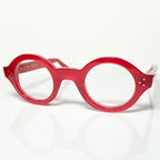 VUE DC RON 679 Round Eyeglasses Frame in Red - Authentic New