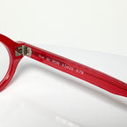 VUE DC RON 679 Round Eyeglasses Frame in Red - Authentic New