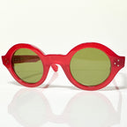 VUE DC RON Round Sunglasses Frame in Red - Authentic New