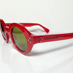VUE DC RON Round Sunglasses Frame in Red - Authentic New