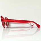 VUE DC RON Round Sunglasses Frame in Red - Authentic New