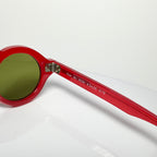 VUE DC RON Round Sunglasses Frame in Red - Authentic New