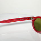 VUE DC RON Round Sunglasses Frame in Red - Authentic New